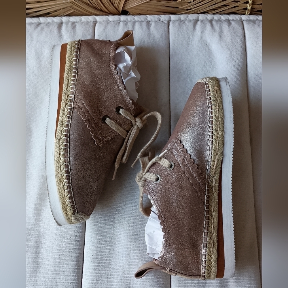 See By Chloe Metallic Espadrille Sneakers_39 - Picture 6 of 10